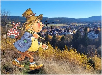 Wanderer bei Tambach-Dietharz