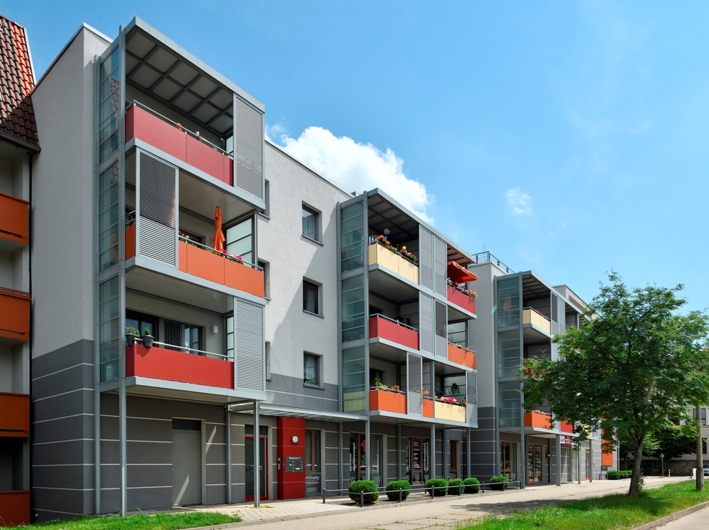 3-Raum-Wohnung - Bürgeraue 5 Hausansicht 3-Raum-Wohnung - Bürgeraue 5 Hausansicht